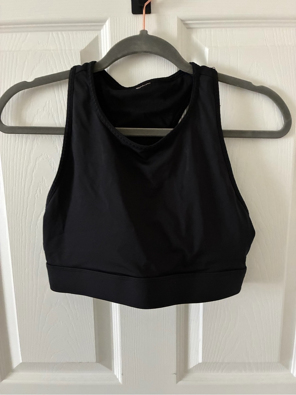 Fabletics Black High-Neck Sports Bra